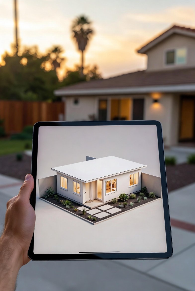 Garage conversion ADU exterior — Los Angeles