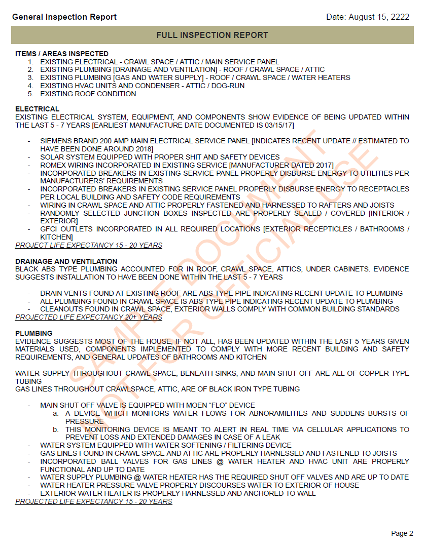 Licensed general contractor performing insurance-required home inspection in Los Angeles