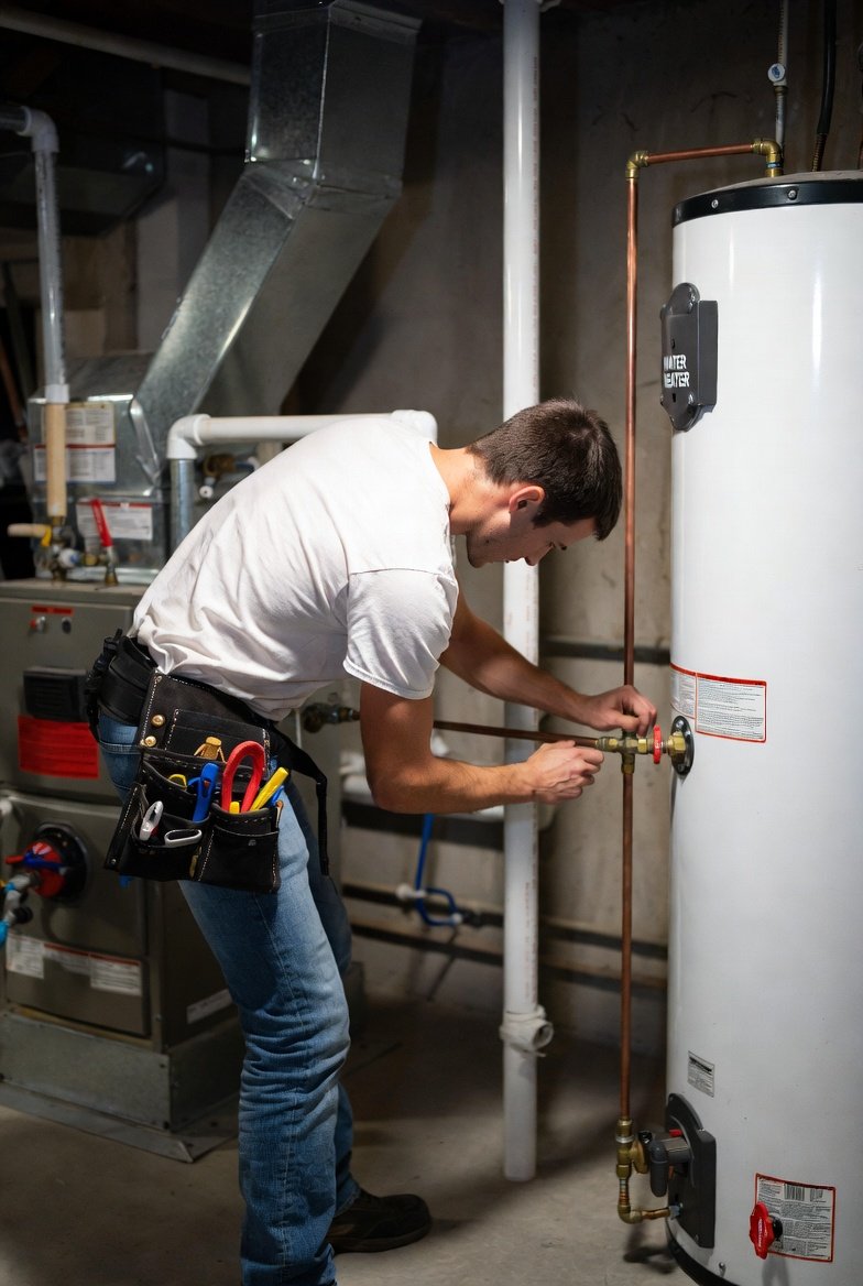 Licensed general contractor performing insurance-required home inspection in Los Angeles