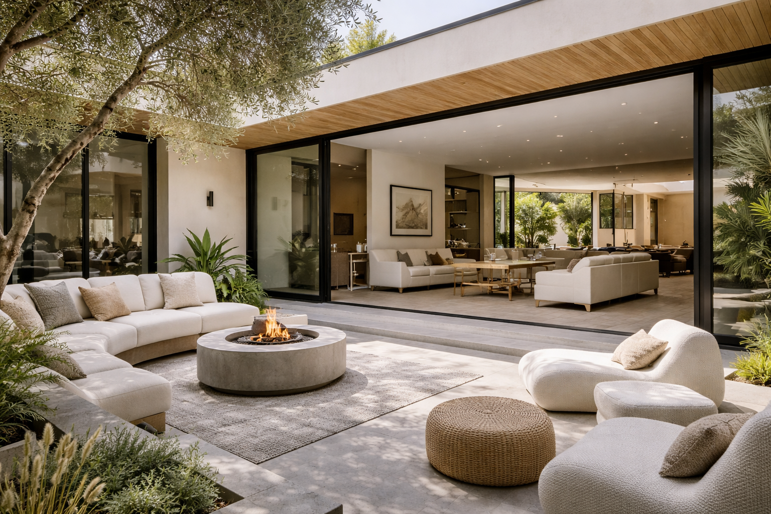 Permitted ADU in Venice Los Angeles with indoor-outdoor design